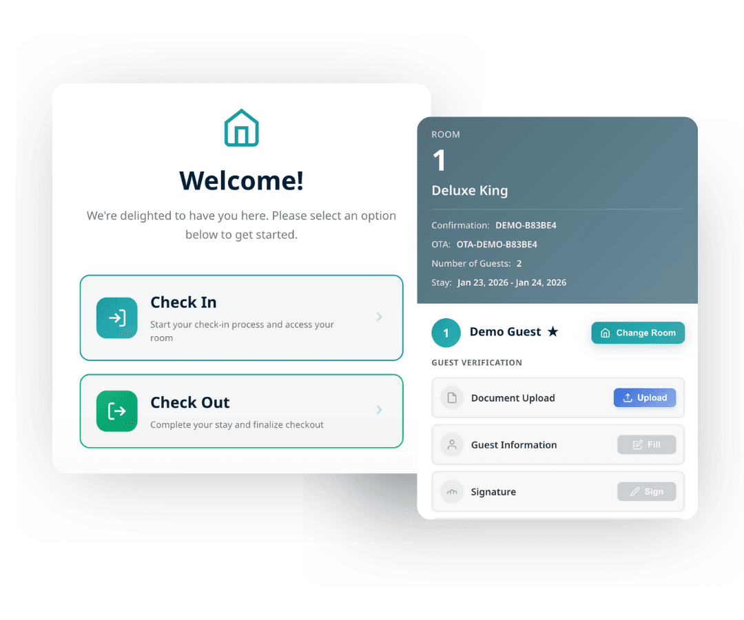 AVA demo interface preview