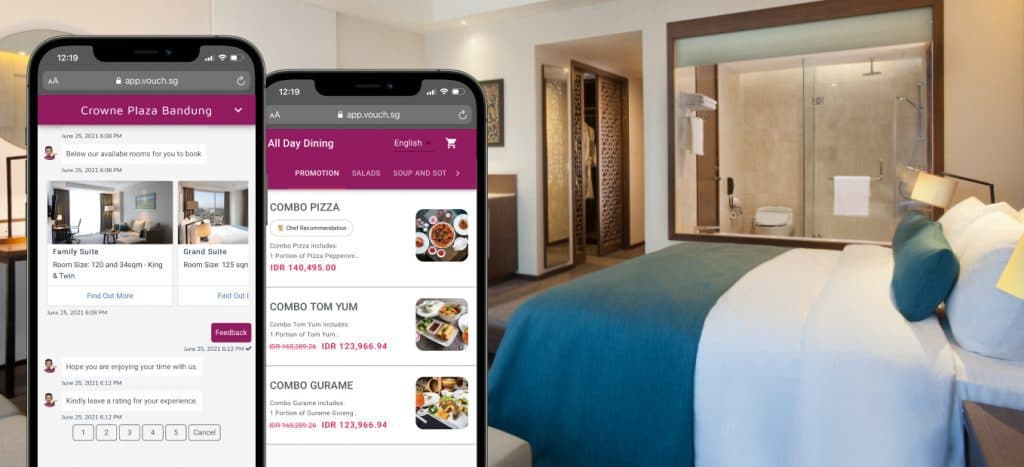 Crowne Plaza Bandung_Digital Concerige_Vouch_Review Guest Feedback