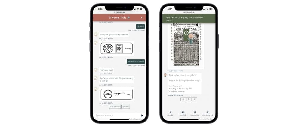 National Heritage Museum Digital Concierge Interactives