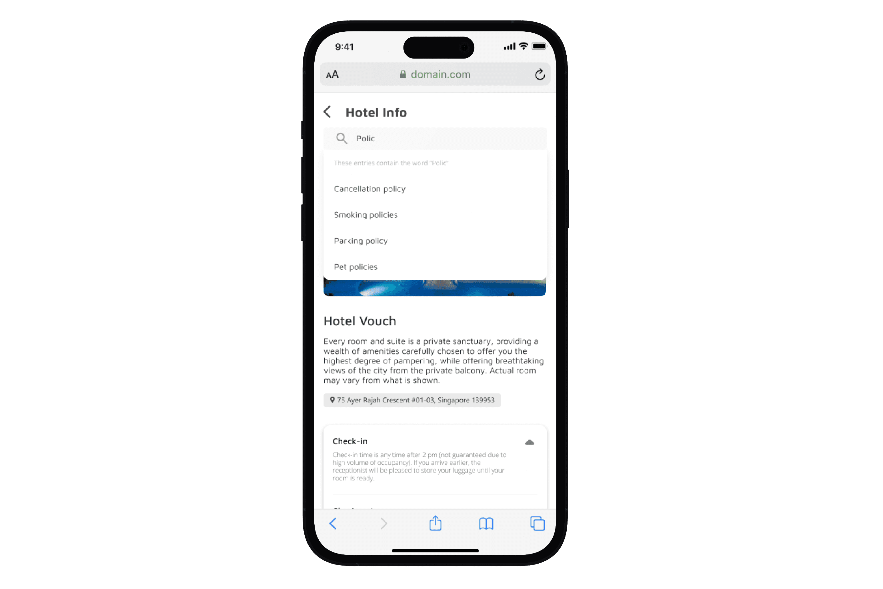 Easy search function