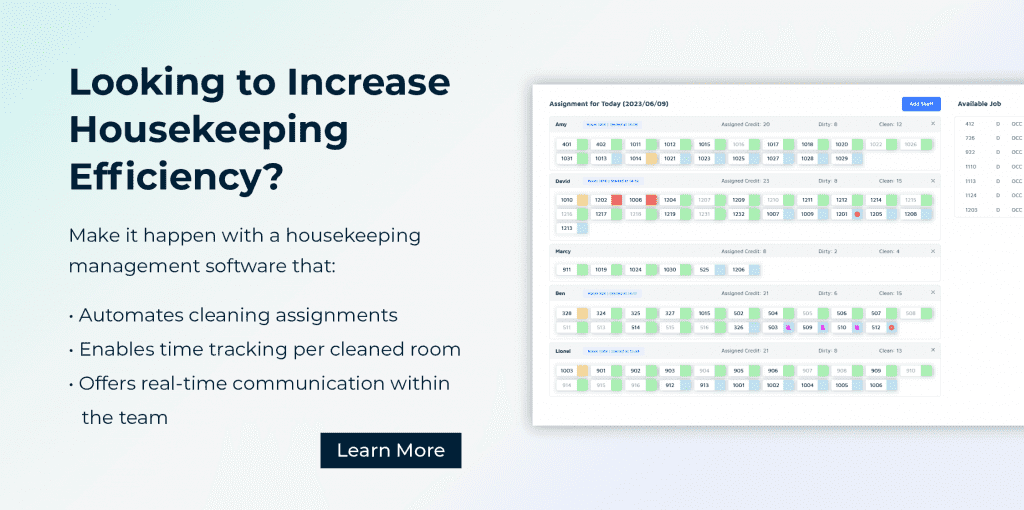 CTA Banner with Room Assignment System